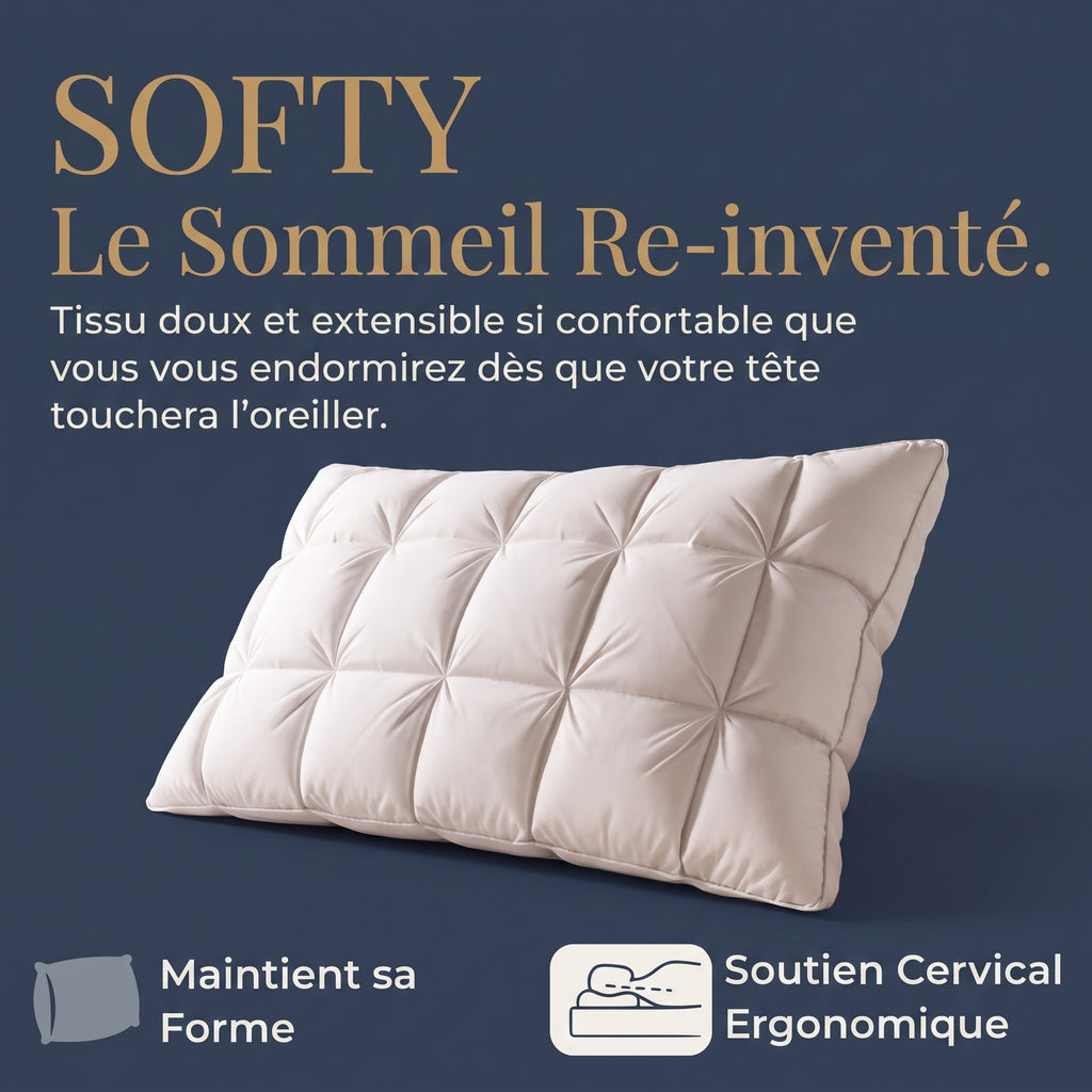 Oreiller Ultra Moelleux SOFTY